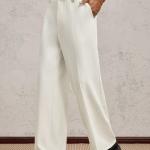 Men’s Premium Cream Gurkha Baggy Pant– Modern Tailored Fit