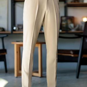 Men’s Premium Beige Gurkha Trousers – Modern Tailored Fit