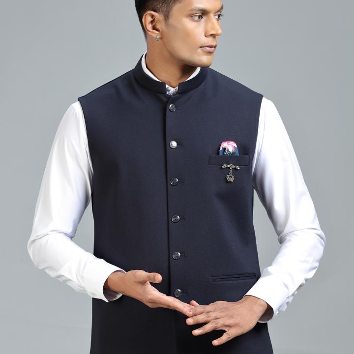 Hand-Printed Narrow Suit 03