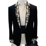 Men’s Premium Black Zardoji Shawl Lapel Blazer – Luxury Wedding Wear with Trouser