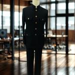 Men’s Classic Black Nehru Safari Suit – Slim Fit Bandhgala Formal Wear with Pant