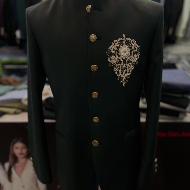 Prince Coat with Zardozi Work 07