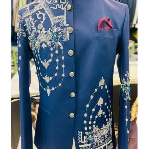 Prince Coat with Zardozi Work 05
