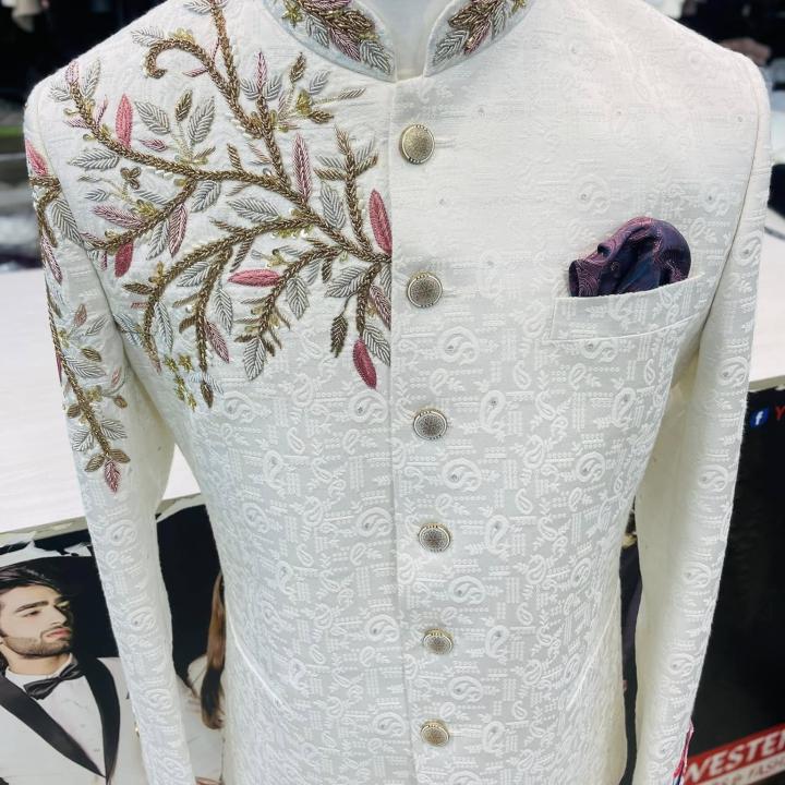 Prince Coat with Zardozi Work 10